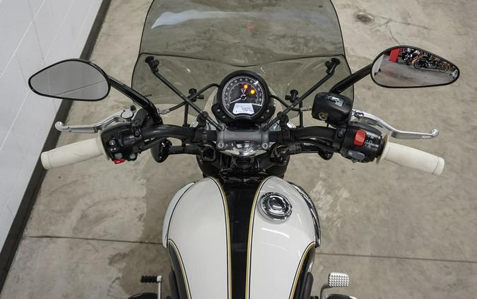 2018 Triumph Bonneville Speedmaster Fusion White and Phantom Black