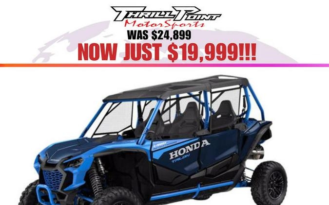 2025 Honda® Talon 1000X-4 FOX Live Valve