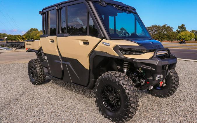 2026 Can-Am® Defender MAX Limited HD11 Desert Tan & Carbon Black