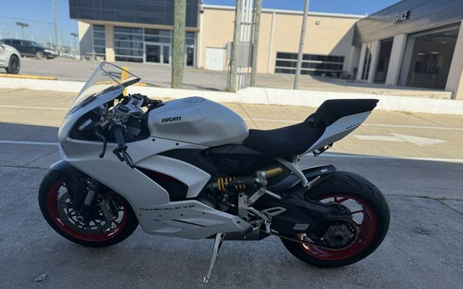 2022 Ducati Panigale V2 White Rosso Livery V2