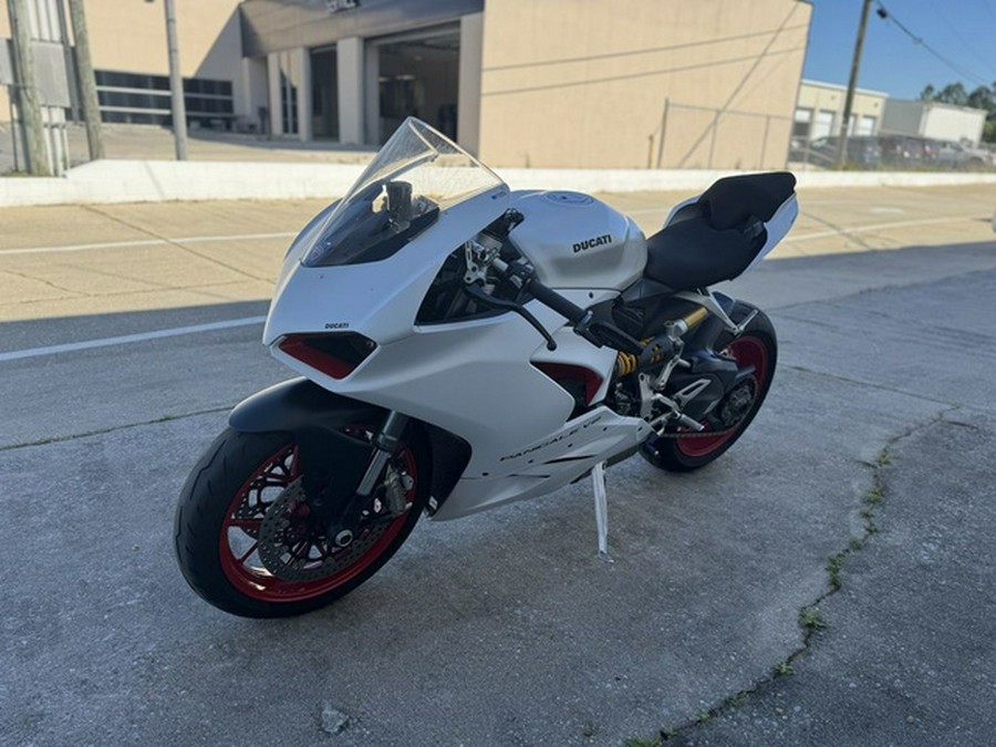 2022 Ducati Panigale V2 White Rosso Livery V2