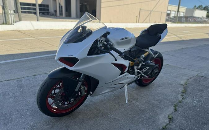2022 Ducati Panigale V2 White Rosso Livery V2