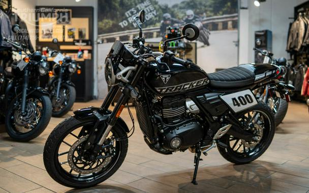 2027 Triumph Tracker 400 - Phantom Black