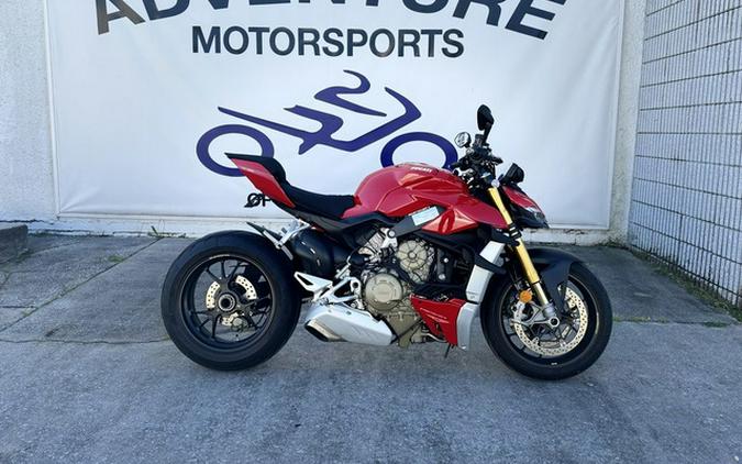 2022 Ducati Streetfighter V4 S Ducati Red V4