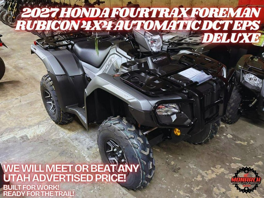 2027 Honda FourTrax Foreman Rubicon 4x4 Automatic DCT EPS Deluxe