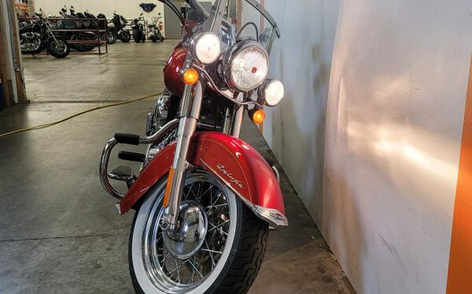 2013 Harley-Davidson Softail Deluxe Ember Red Sunglo FLSTN103