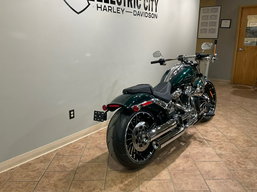 2024 Harley-Davidson Breakout 117 Alpine Green FXBR