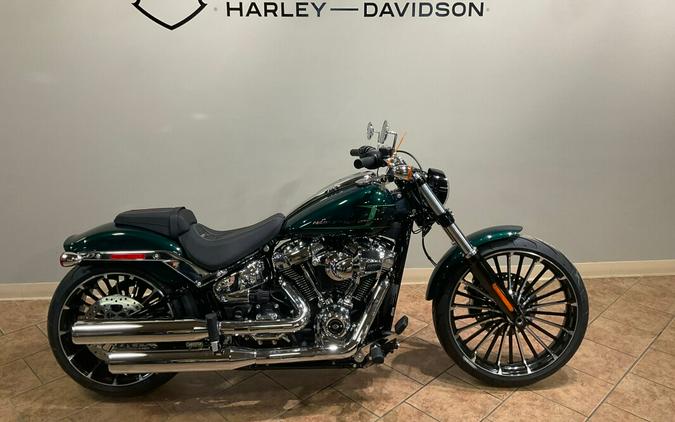 2024 Harley-Davidson Breakout 117 Alpine Green FXBR