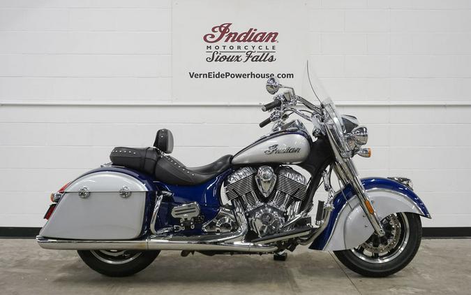 2017 Indian Motorcycle® Springfield™ Blue Sapphire Over Star Silver