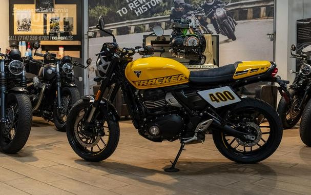 2027 Triumph Tracker 400 - Racing Yellow
