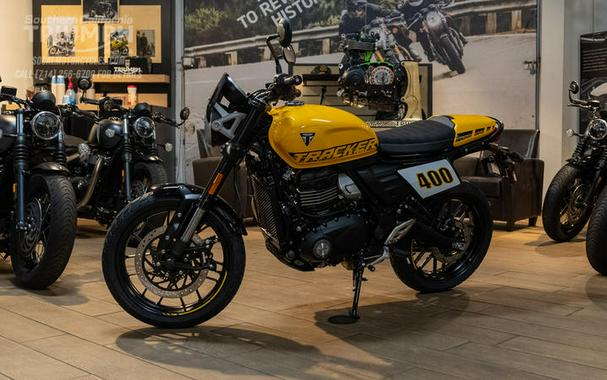 2027 Triumph Tracker 400 - Racing Yellow