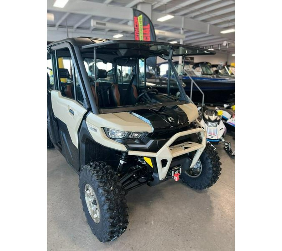 2024 Can-Am® Defender MAX Limited HD10 Desert Tan & Timeless Black