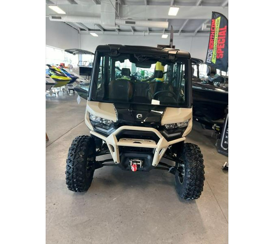 2024 Can-Am® Defender MAX Limited HD10 Desert Tan & Timeless Black