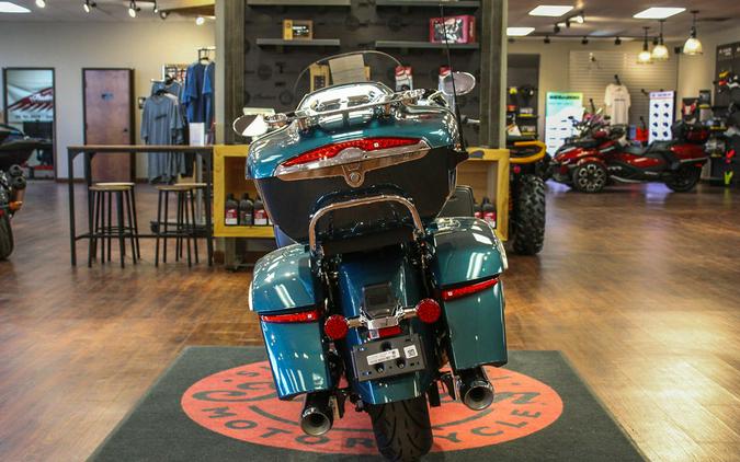 2026 Indian Motorcycle® Pursuit® Limited 112 w/PowerBand Audio Cascade Green with Black Metallic