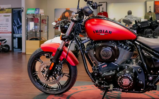 2025 Indian Motorcycle® Chief® Dark Horse® Sunset Red Smoke