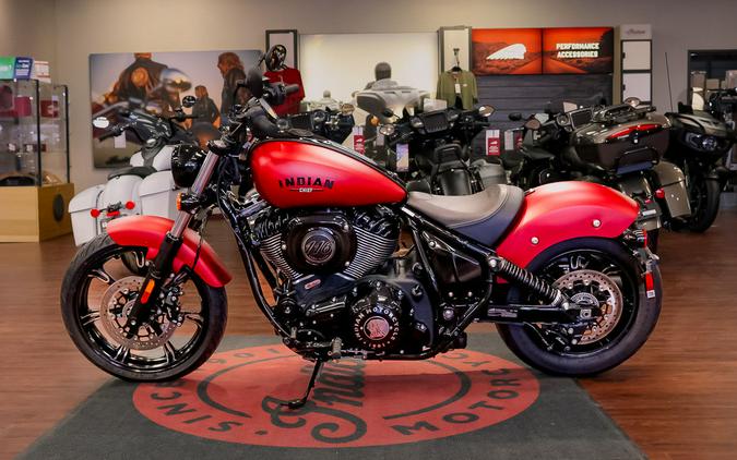 2025 Indian Motorcycle® Chief® Dark Horse® Sunset Red Smoke