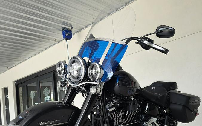 2026 Harley-Davidson® Heritage Classic Midnight Ember w/Laced Wheels