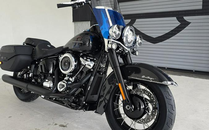 2026 Harley-Davidson® Heritage Classic Midnight Ember w/Laced Wheels