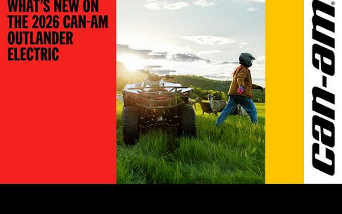 2026 Can-Am Outlander Electric