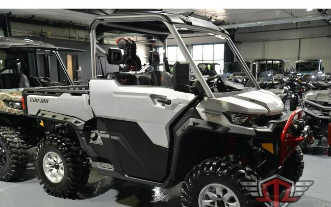 2025 Can-Am Defender X mr with Half-Doors HD10 Hyper Silver & Legion Red