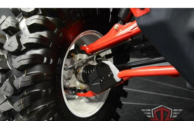 2025 Can-Am Defender X mr with Half-Doors HD10 Hyper Silver & Legion Red
