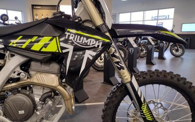 2024 Triumph TF 250-X Racing/Yellow/Black/White