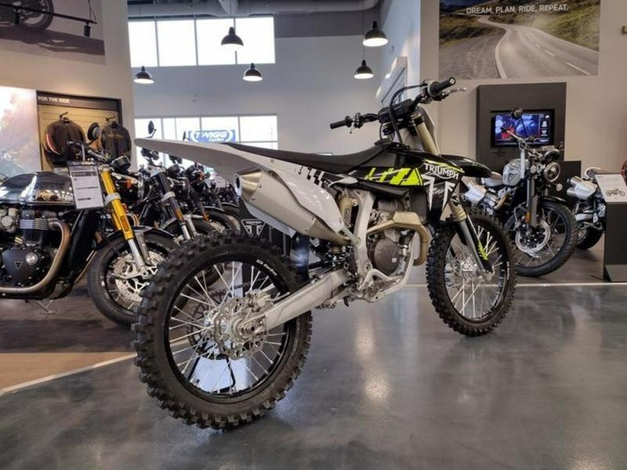 2024 Triumph TF 250-X Racing/Yellow/Black/White