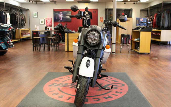 2026 Indian Motorcycle® Springfield ® Dark Horse® Ghost White Metallic Smoke