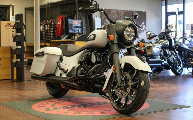 2026 Indian Motorcycle® Springfield ® Dark Horse® Ghost White Metallic Smoke