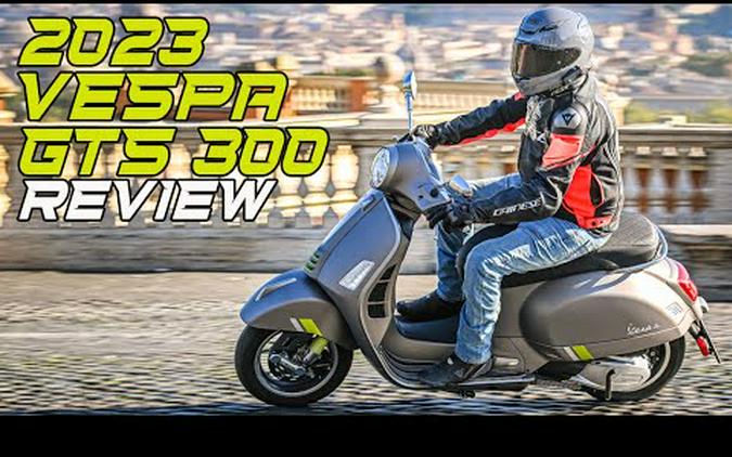 Vespa GTS 300 Review - Cycle News