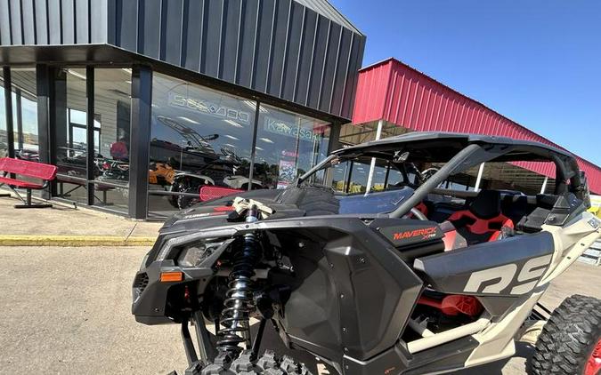 2021 Can-Am® Maverick X3 X rs Turbo RR Desert Tan / Carbon Black / Can-am Red