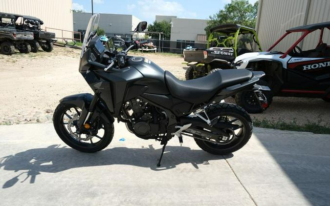 New 2024 HONDA NX500 MATTE BLACK METALLIC