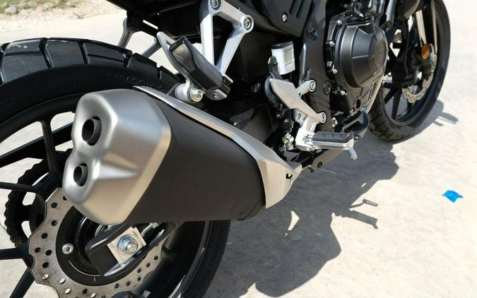 New 2024 HONDA NX500 MATTE BLACK METALLIC