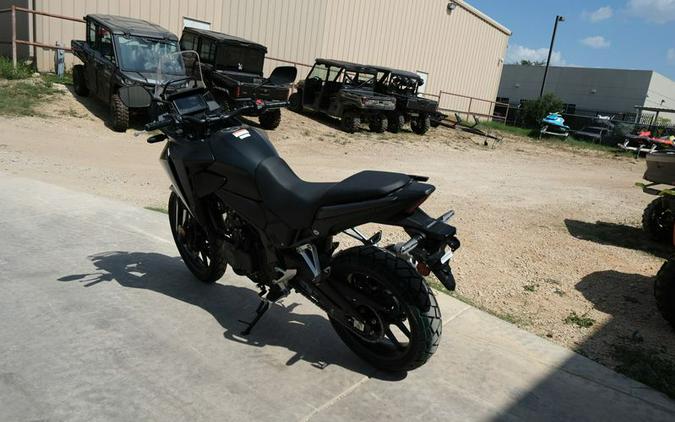 New 2024 HONDA NX500 MATTE BLACK METALLIC