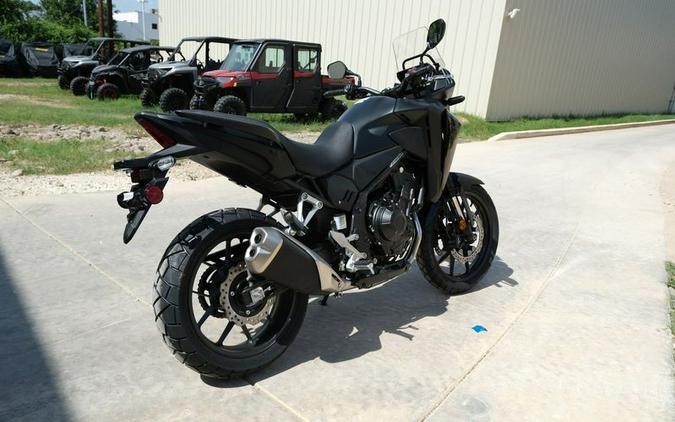 New 2024 HONDA NX500 MATTE BLACK METALLIC