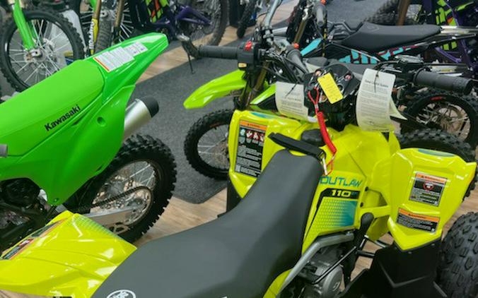 2026 Polaris OUTLAW 110 LIME SQUEEZE