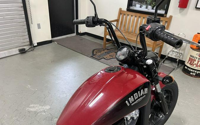 2018 Indian Scout Bobber Indian Motorcycle Red