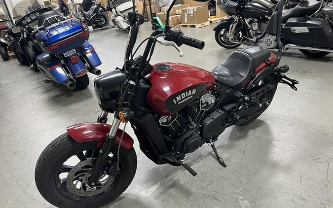 2018 Indian Scout Bobber Indian Motorcycle Red