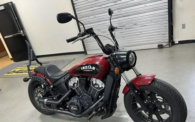 2018 Indian Scout Bobber Indian Motorcycle Red