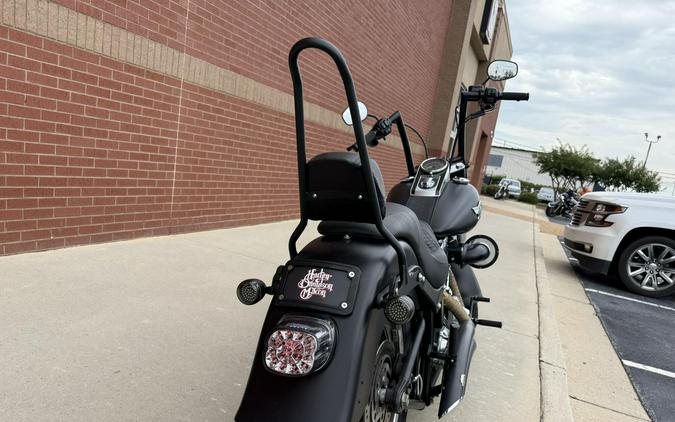 2013 Harley-Davidson® Fat Boy® Lo Black Denim