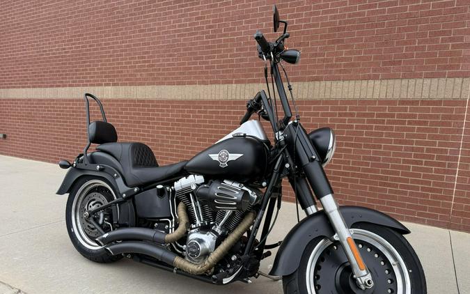 2013 Harley-Davidson® Fat Boy® Lo Black Denim