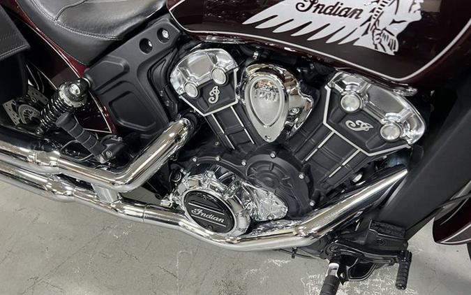 2021 Indian Scout ABS Maroon MetallicCrimson Metallic