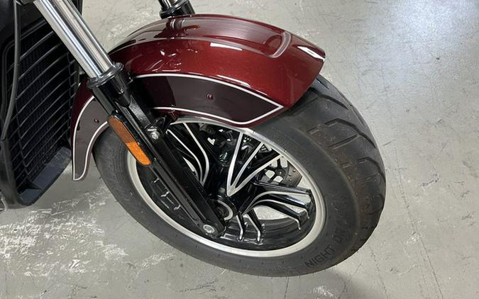 2021 Indian Scout ABS Maroon MetallicCrimson Metallic