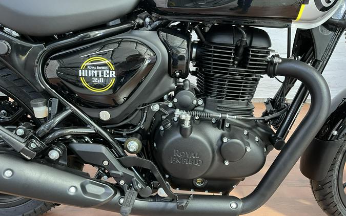 2024 Royal Enfield HUNTER 350 REBEL BLACK