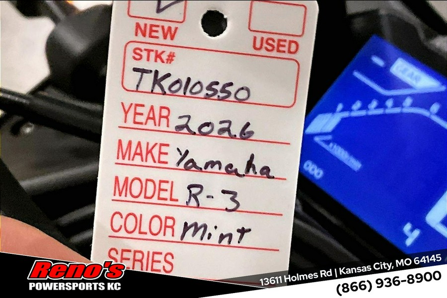 2026 Yamaha YZF-R3