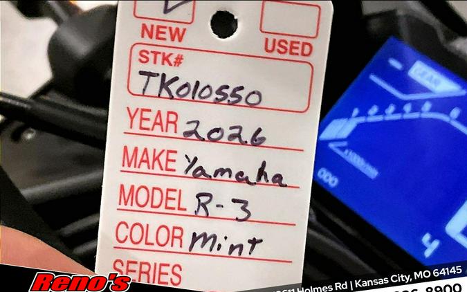 2026 Yamaha YZF-R3