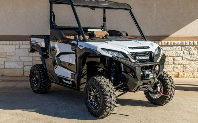 New 2024 KAWASAKI RIDGE RANCH EDITION METALLIC STARDUST WHITE