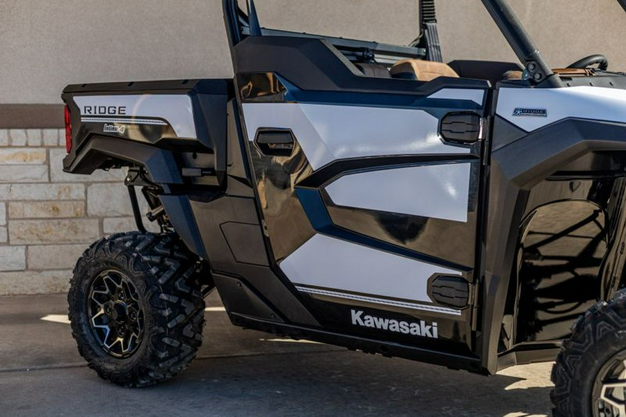 New 2024 KAWASAKI RIDGE RANCH EDITION METALLIC STARDUST WHITE