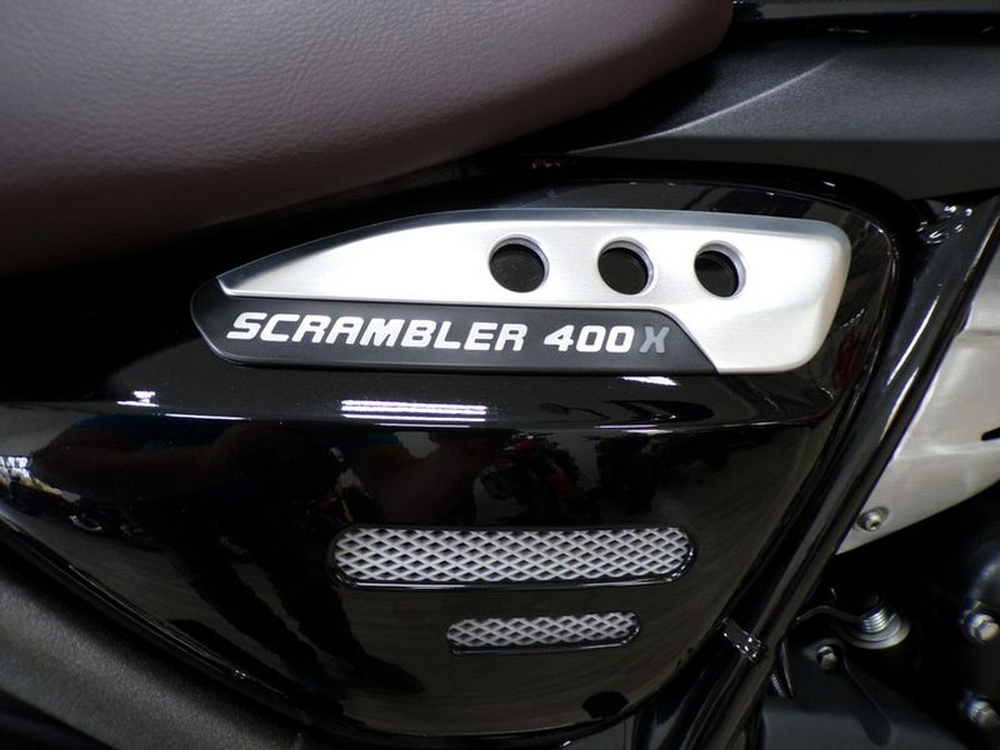 New 2025 Triumph SCRAMBLER 400 X