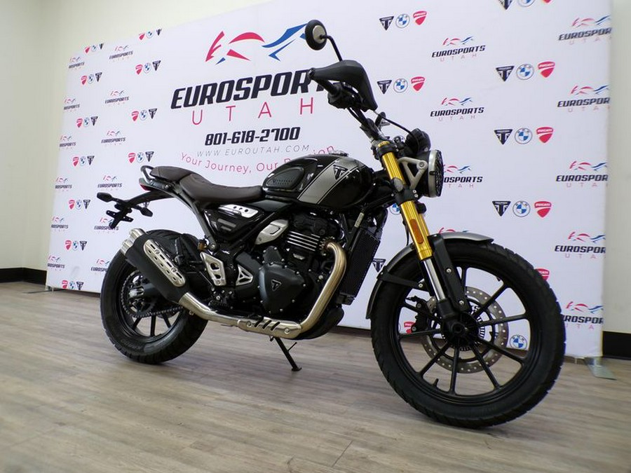 New 2025 Triumph SCRAMBLER 400 X